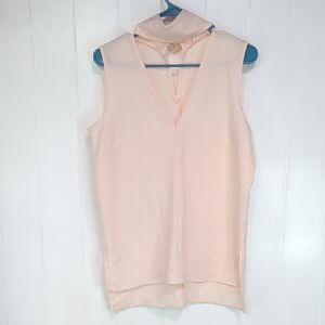 Adrienne Light Pink V-Neck Tank Top